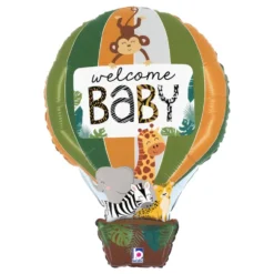 Folioilmapallo Viidakko Welcome Baby