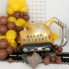 Foliopallo Kaivinkone Happy Birthday
