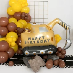 Foliopallo Kaivinkone Happy Birthday