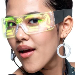 Futuristiset LED-lasit