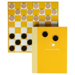 Game In A Book Checkers -kirjapeli