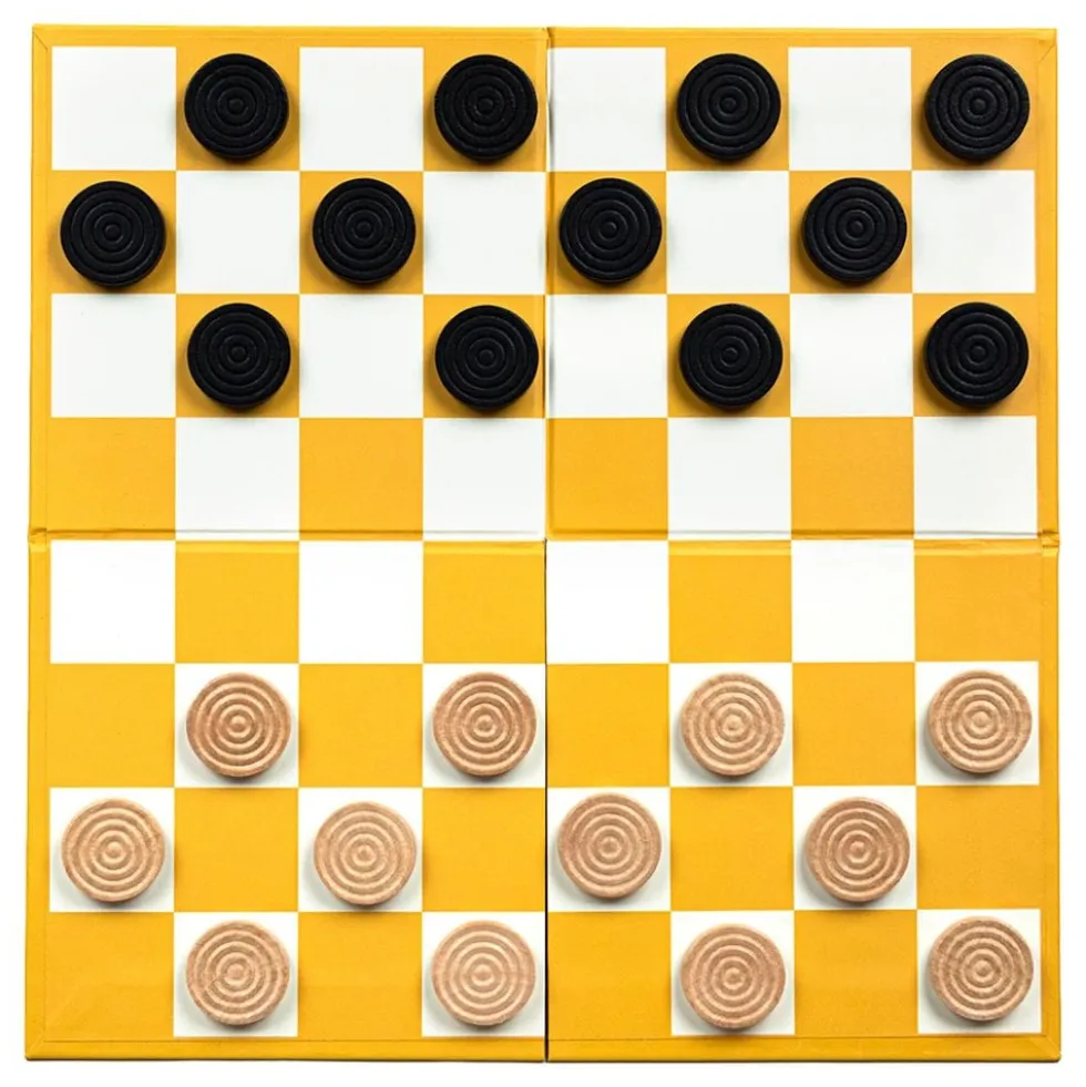 Game In A Book Checkers -kirjapeli