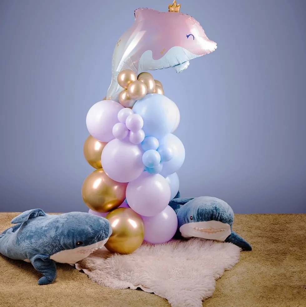 Glowy Dolphin Lasten Ilmapallosetti