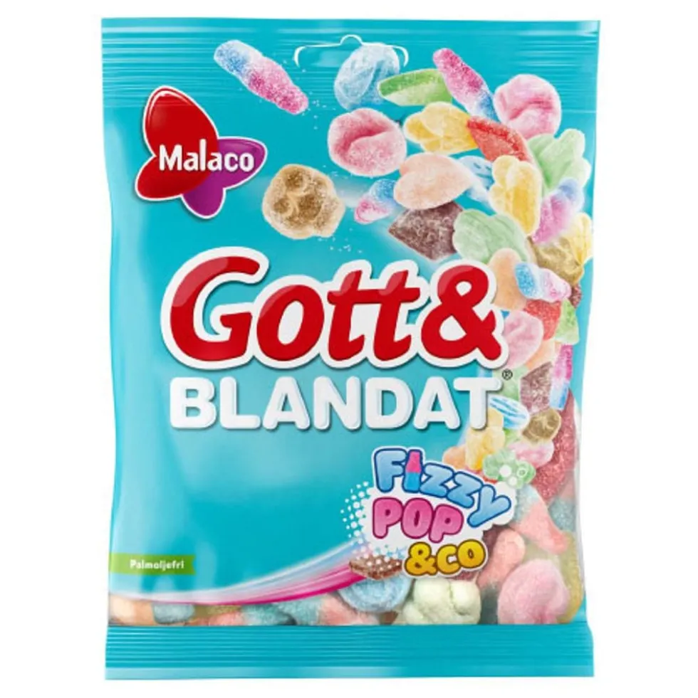 Gott & Blandat Fizzy Pussi