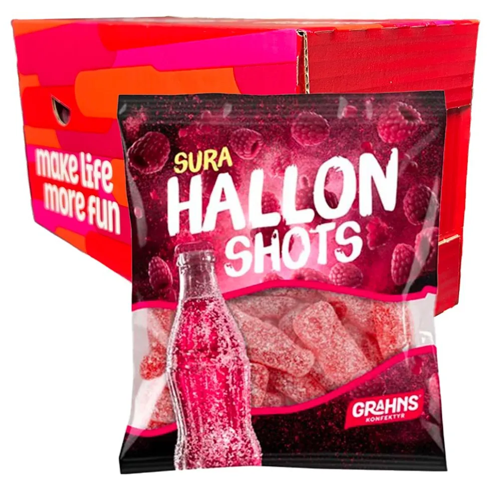 Grahns Sura Hallonshots Suurpakkaus