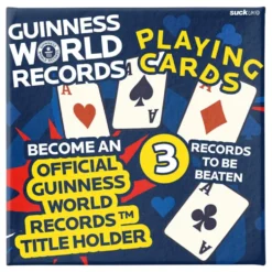 Guinness World Records -pelikorttien ennätyspakkaus