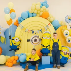 Happy Birthday Minions -kirjainviirinauha