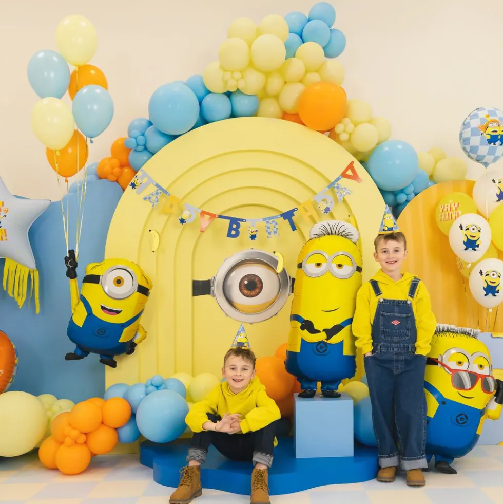 Happy Birthday Minions -kirjainviirinauha