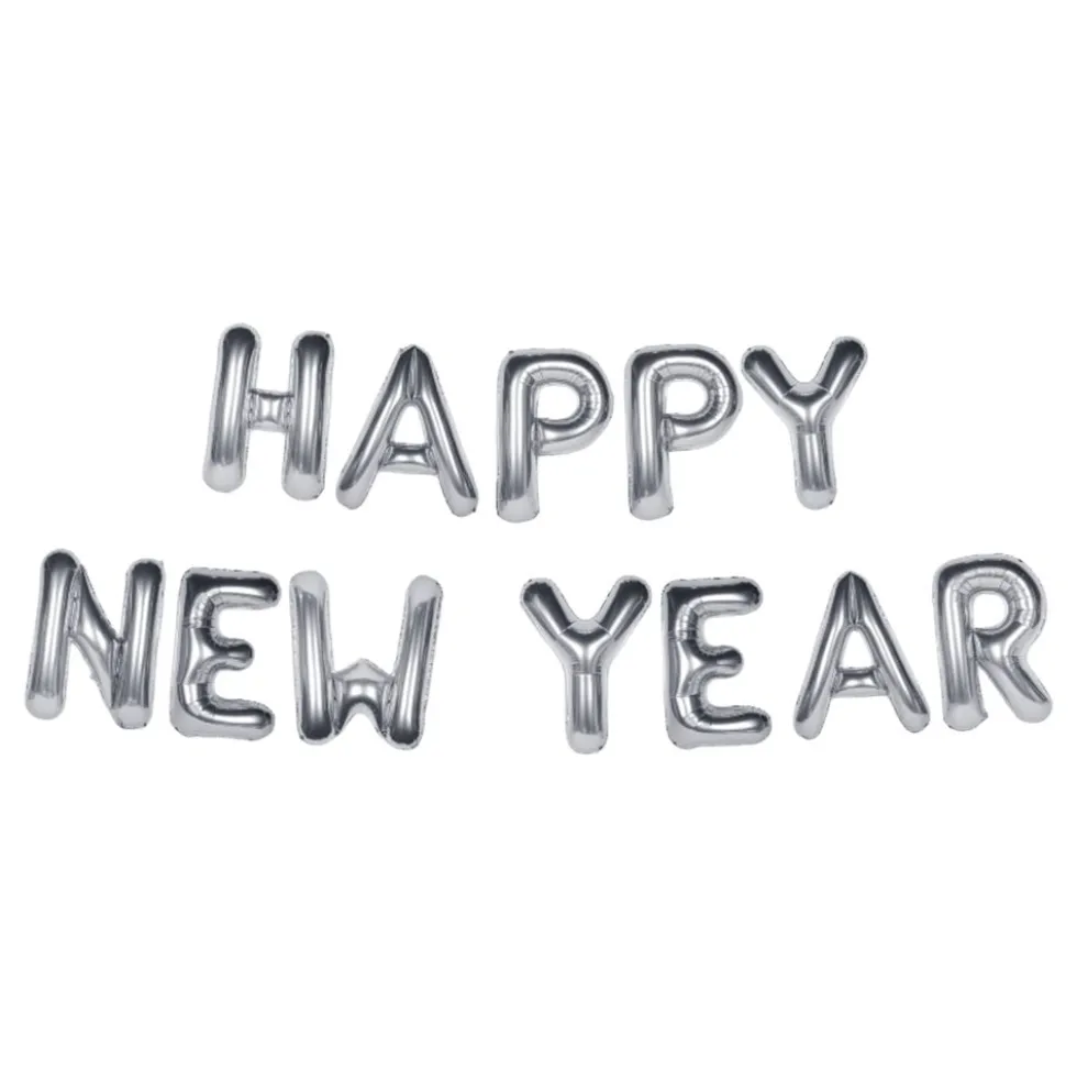 Happy New Year -viirinauha hopea