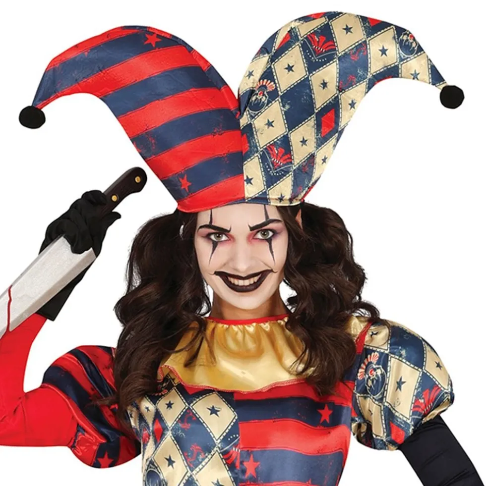 Harlequin Gycklare Dam Naamiaisasu