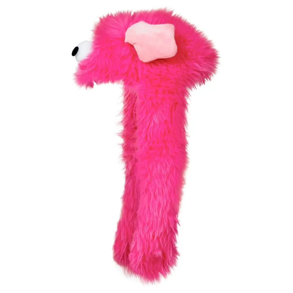 Hattu Fluffy Monster Vaaleanpunainen