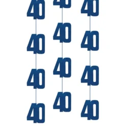 Hengattavat Koristeet 40 Sininen
