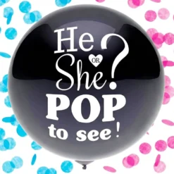 He or She? Gender Reveal -jätti-ilmapallo