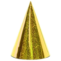 Holografiset Kultaiset Partyhatut