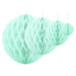 Honeycombs vaaleanmintunvihreä riippukoriste