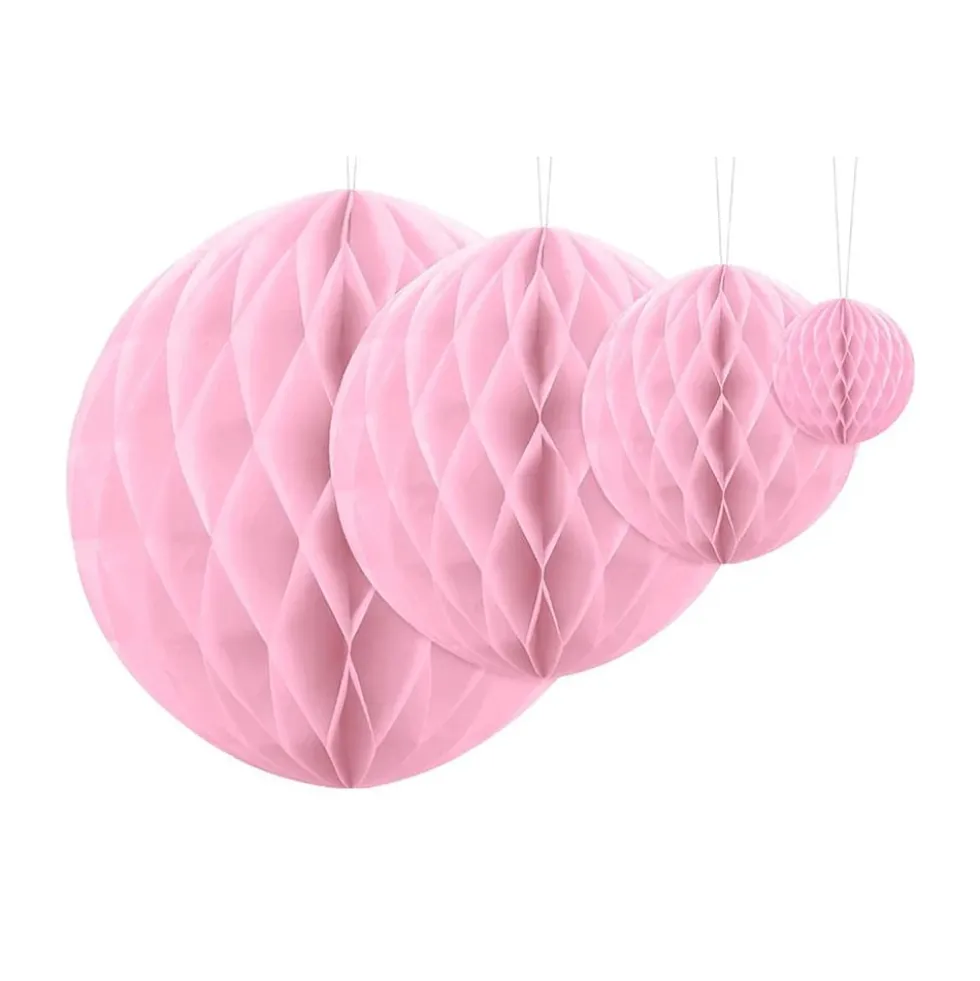 Honeycombs Vaaleanpunainen Riippukoriste