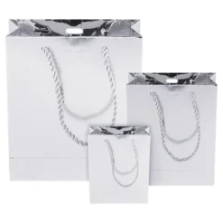 Hopeapussi Metallic