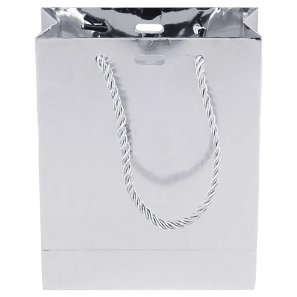 Hopeapussi Metallic