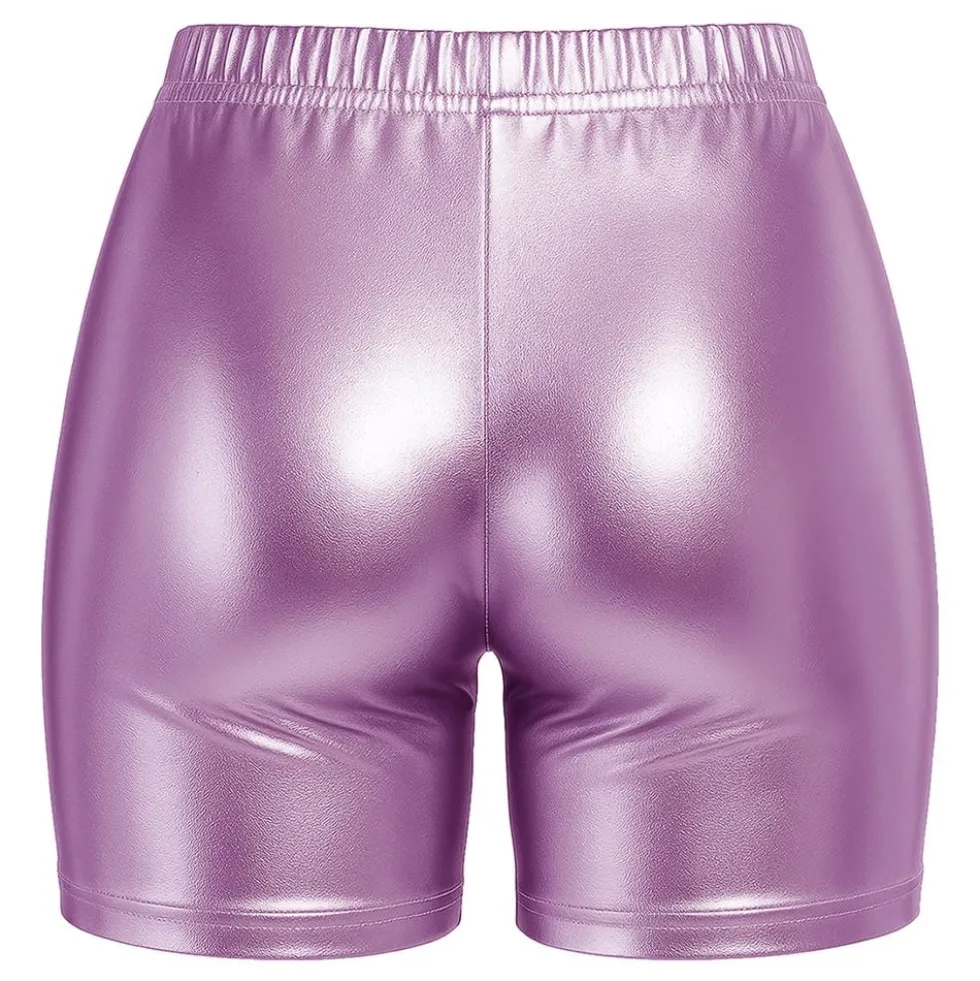 Hotpants vaaleanpunainen Metallic