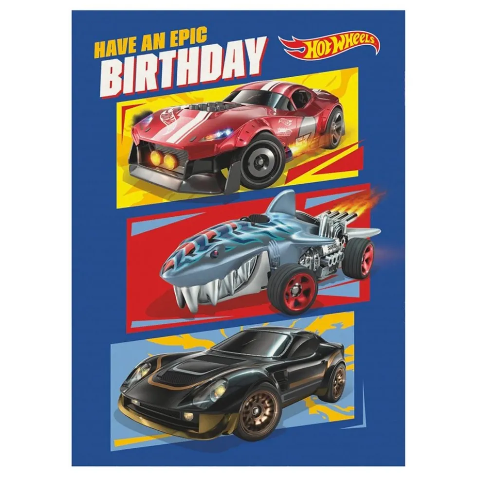 Hot Wheels Syntymäpäiväkortti