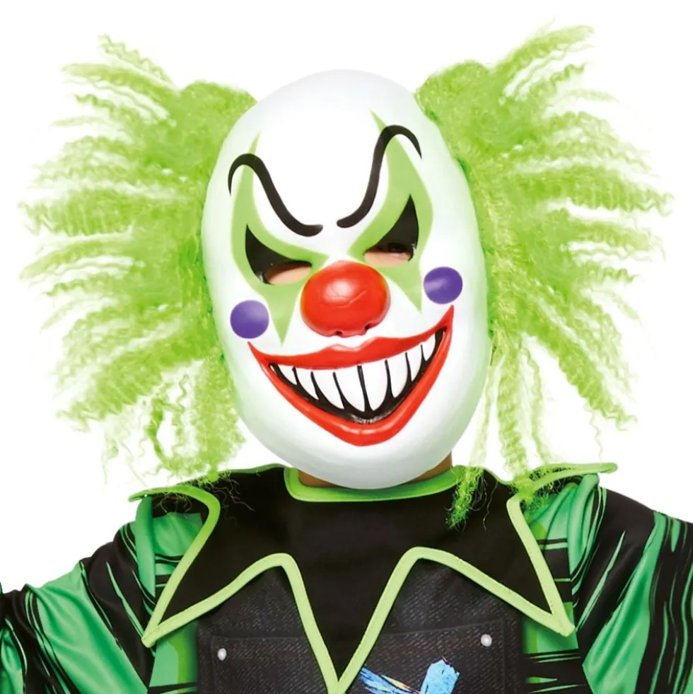 Hullu Jokeri Clown Lasten Naamiaisasu