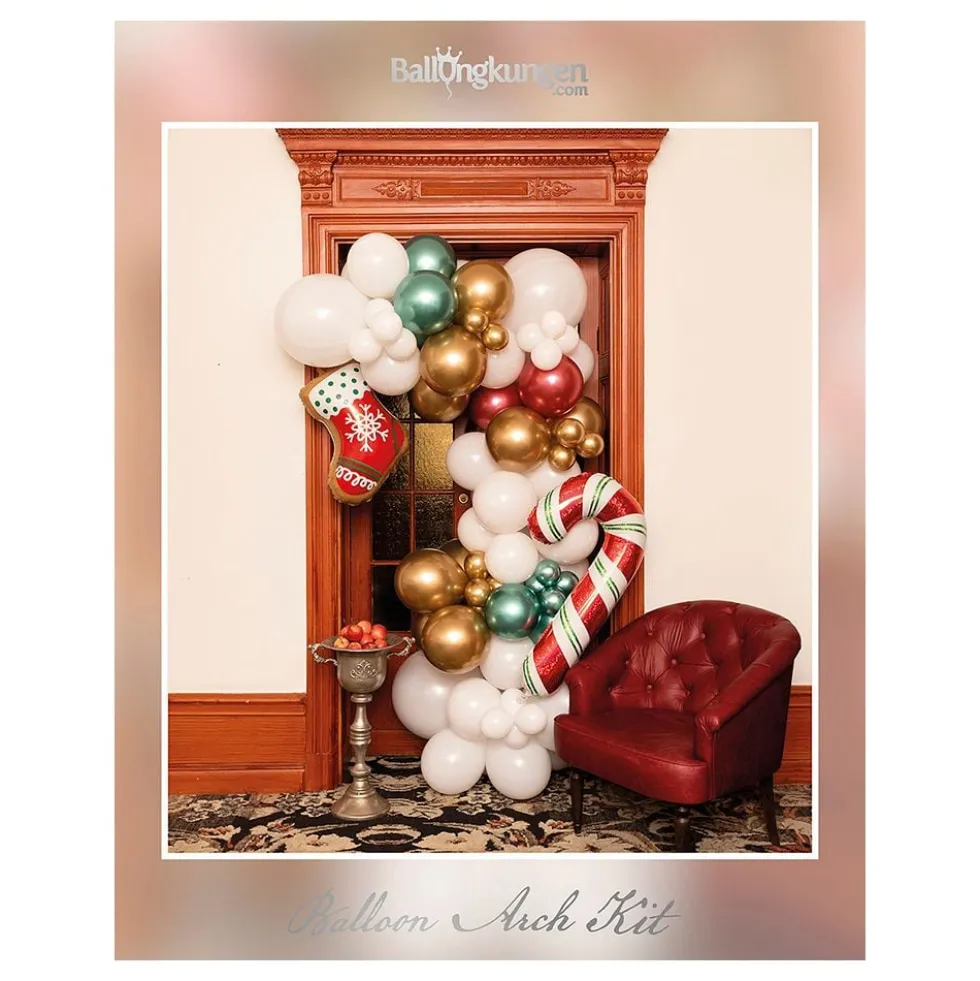 Ilmapallokaari Christmas