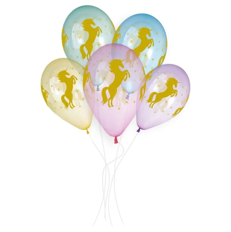 Ilmapallot Golden Unicorn Premium
