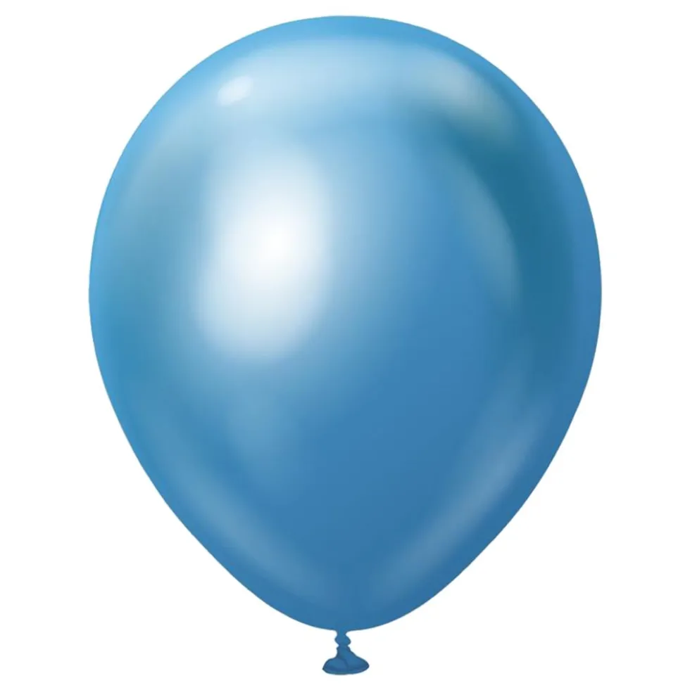 Ilmapallot Professional Suuret Blue Chrome