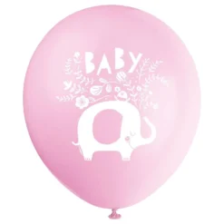 Ilmapallot Vaaleanpunainen Baby Elefantti