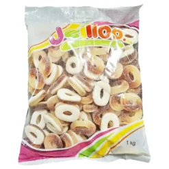 Jellioo Sour Cola Rings Suurpakkaus