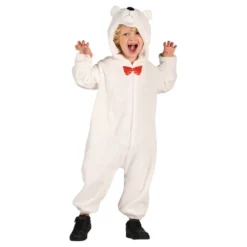 Jääkarhu Onesie Lasten Naamiaisasu