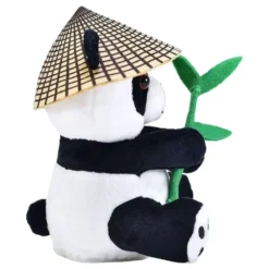 Jäljittelevä Panda Bambulla