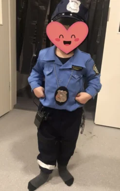 Järjestyksenvalvoja Lasten Naamiaisasu