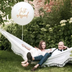 Jätti-ilmapallo Just Married