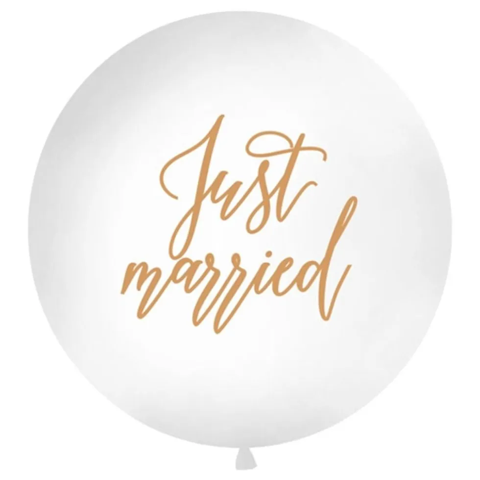 Jätti-ilmapallo Just Married