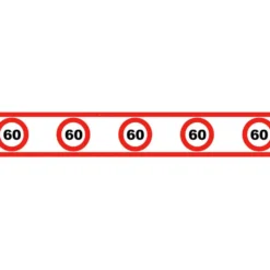 Juhlateippi Liikennemerkki 60