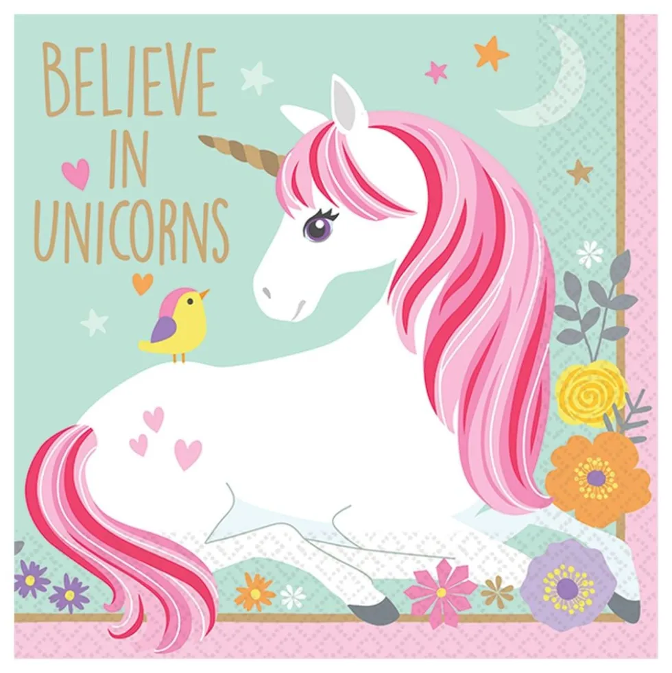 Kahvilautasliinat Believe In Unicorns