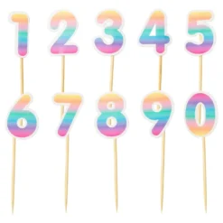 Kakkukoriste Numerot Ombre