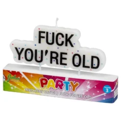 Kakkukynttilä Fuck You're Old