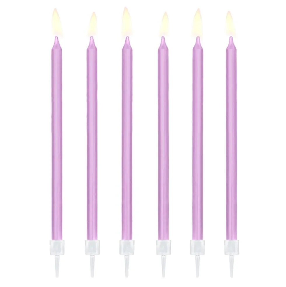 Kakkukynttilä Vaaleanvioletti