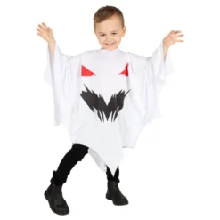 Kammottava Aaveponcho Lasten Naamiaisasu