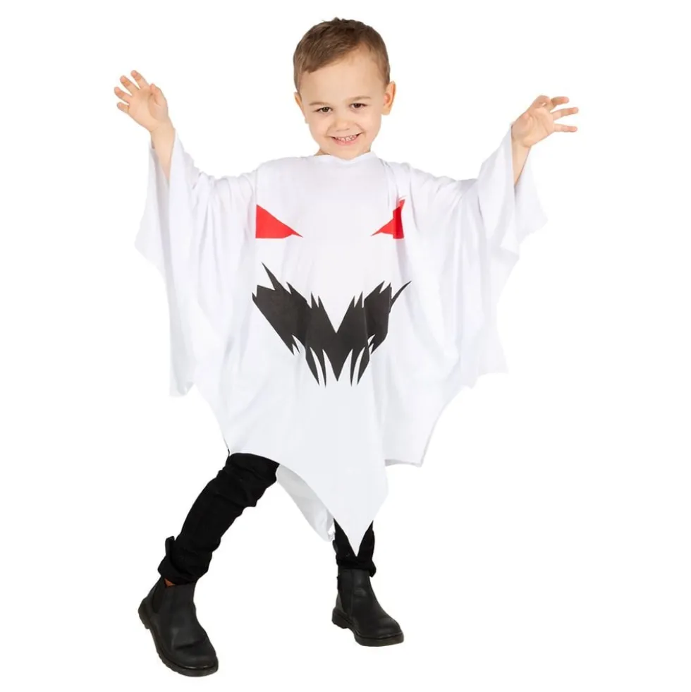 Kammottava Aaveponcho Lasten Naamiaisasu