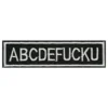 Kangasmerkki ABCDEFUCKU
