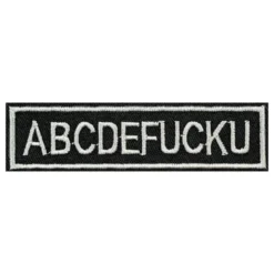 Kangasmerkki ABCDEFUCKU