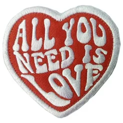 Kangasmerkki All You Need Is Love