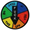 Kangasmerkki FUCK Off Wheel