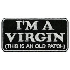 Kangasmerkki Im a Virgin