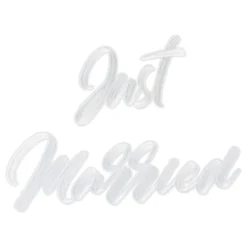 Kangasmerkki Just Married