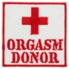 Kangasmerkki Orgasm Donor