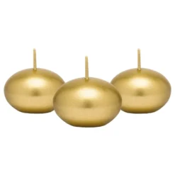 Kelluva Kynttilä Kulta Metallic